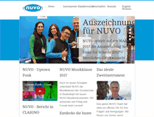 Tablet Screenshot of nuvo-instruments.info